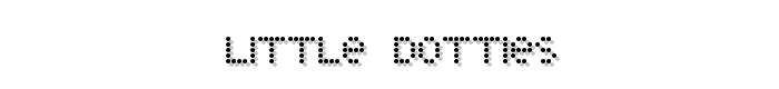 Little Dotties font